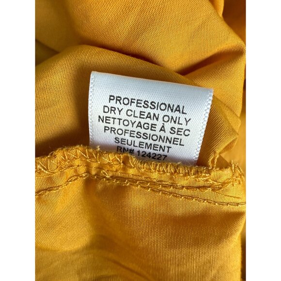 NWT Misa Los Angeles Rubina Mini Dress Marigold Off-Shoulder Size M - Picture 6 of 7